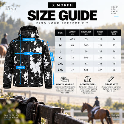 Water-Reactive Equestrian Jacket